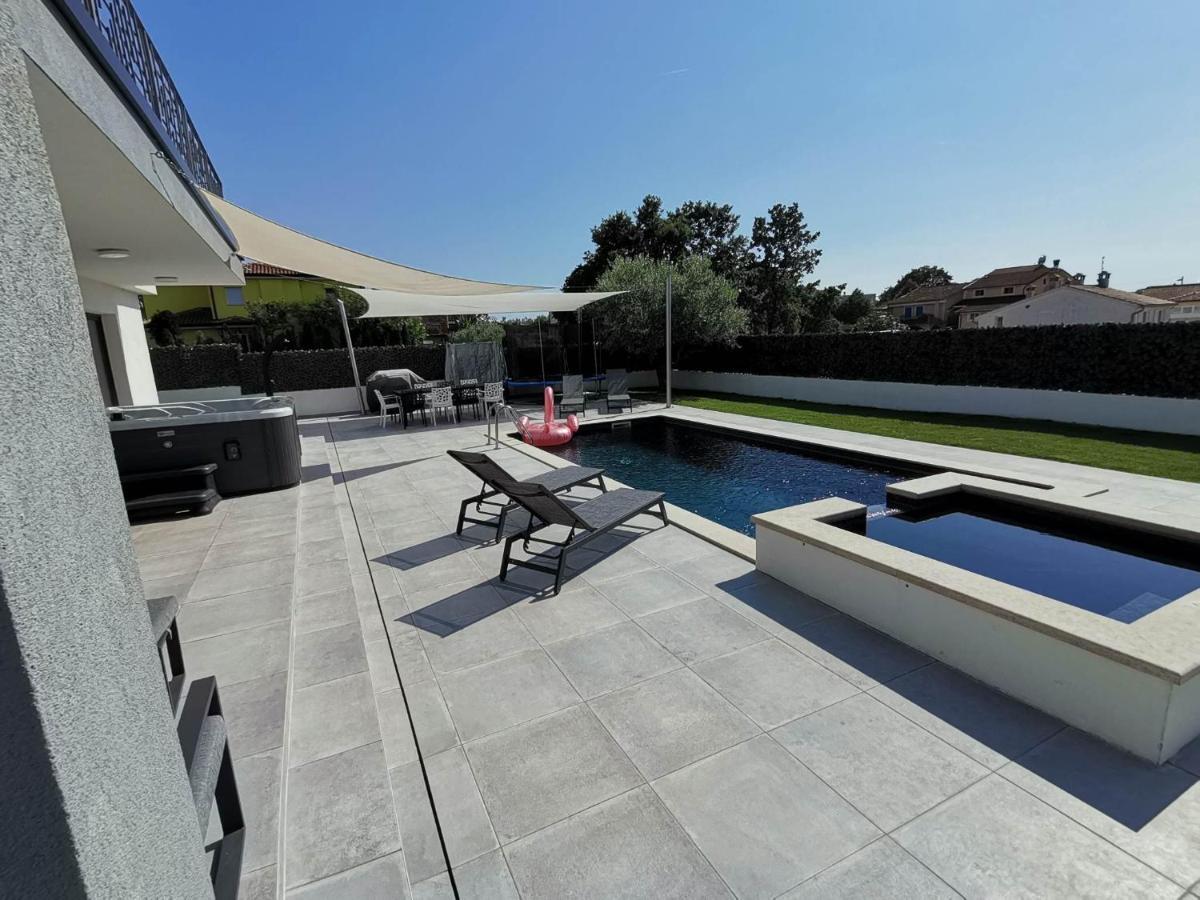 Villa Piante - Pool, Whirlpool Antonci  Exterior foto